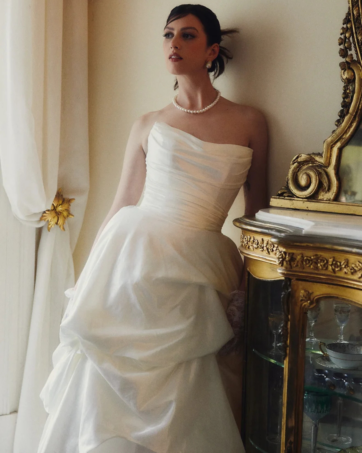 Cora Velvet Wedding Gown