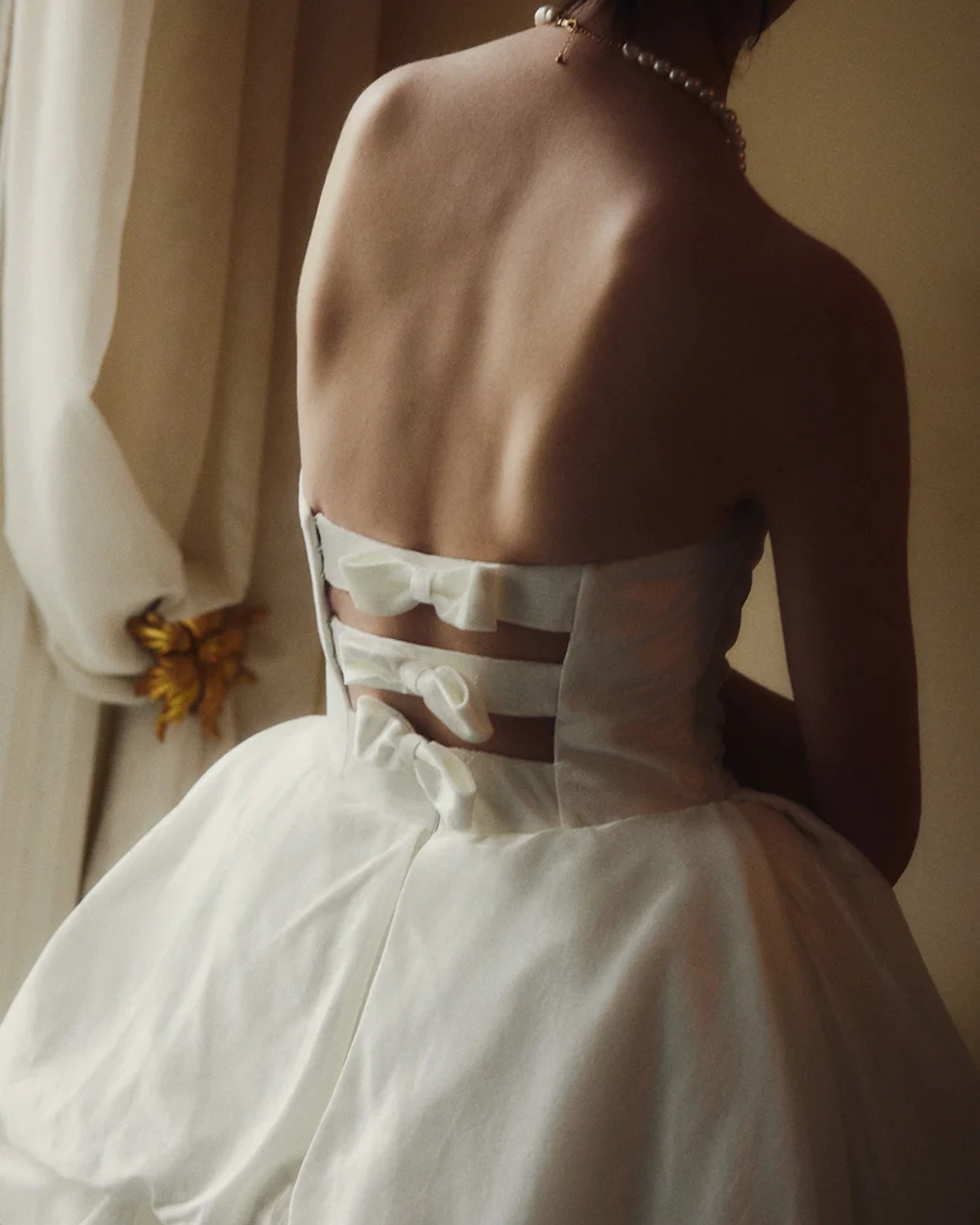 Cora Velvet Wedding Gown