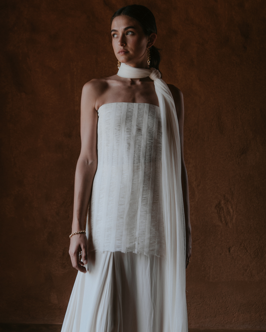 Cleo Two-Piece Wedding Set