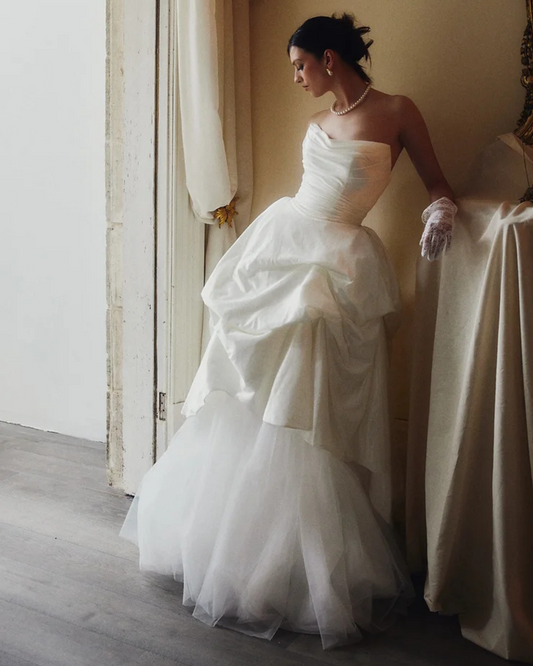 Cora Velvet Wedding Gown