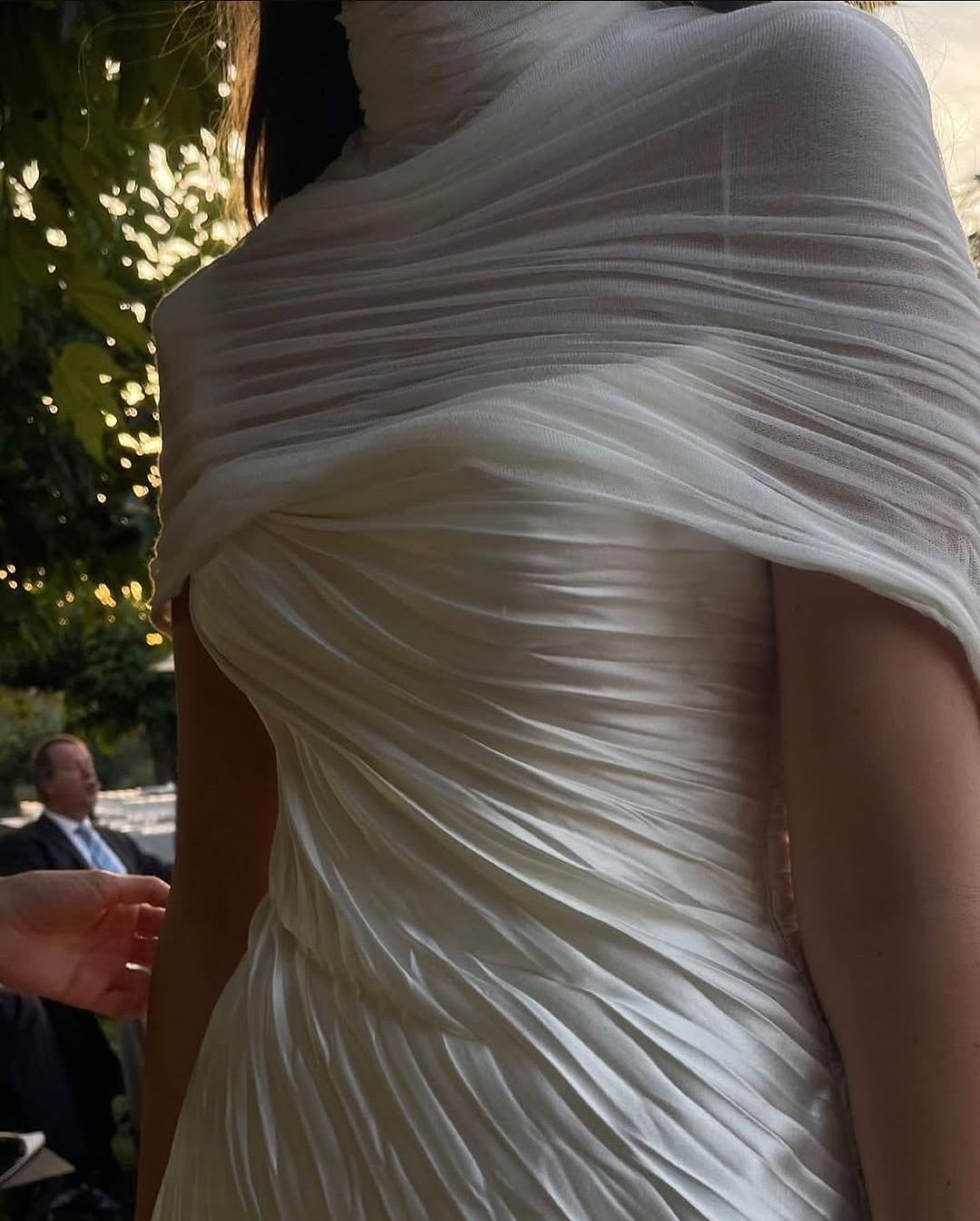 Viral bridal cape 